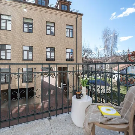 2 Bedroom W-balcony, Malunu St Uzupis I Cohost *