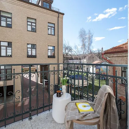 2 Bedroom I 85 M2 I W-balcony I Malunu St I Cohost * 维尔纽斯